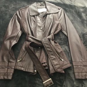 🌟SOLD🧥Jessica Simpson Vegan Leather!